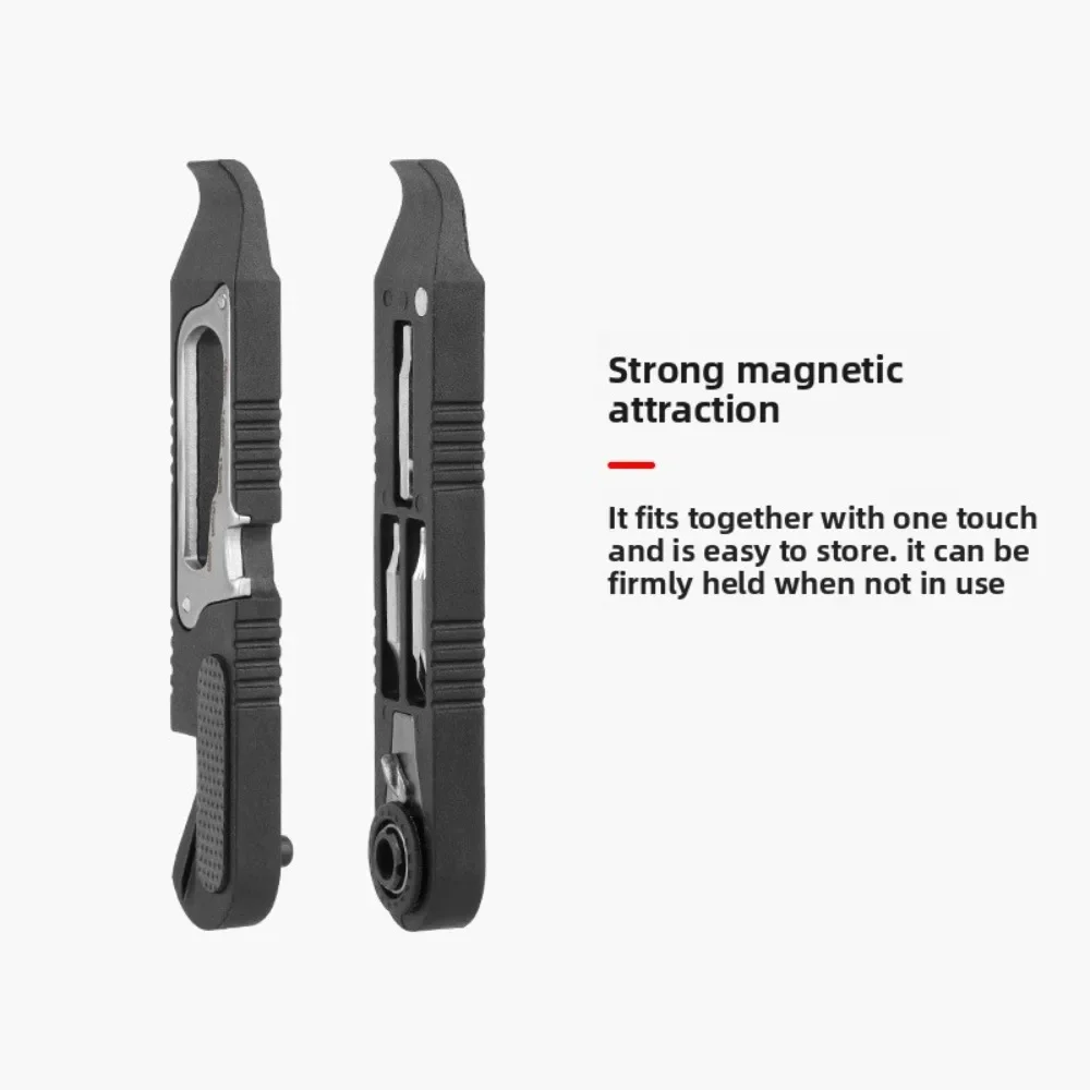 

Weiyao Tire Pick Wrench Mountain Bike Road Car Tire Repair Tool Bicycle Repair Tools Multifunctional Ratchet Wrench