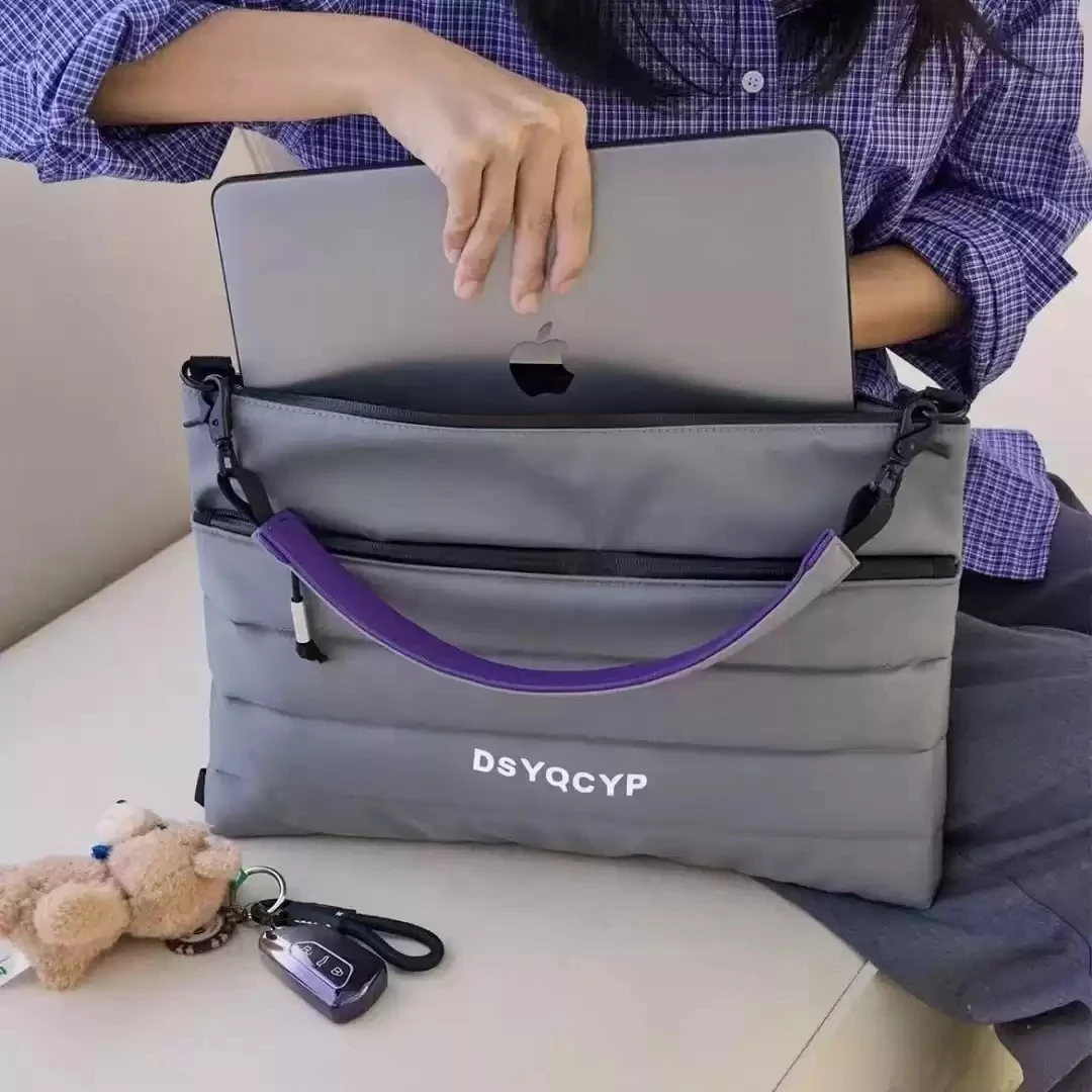 13-14-inch-waterproof-nylon-laptop-bag-shockproof-notebook-crossbody-handbag-casual-computer-bag-for-men-women