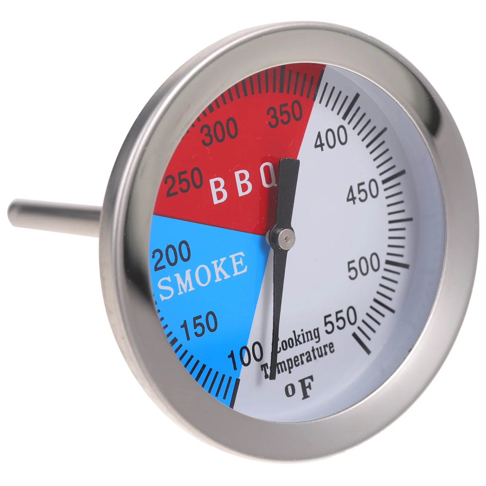 

Kitchen Oven Thermometer Stainless Steel Bbq Thermometer Large Dial Grill Temp Gauge Accurate Food Baking Temperature Indicator