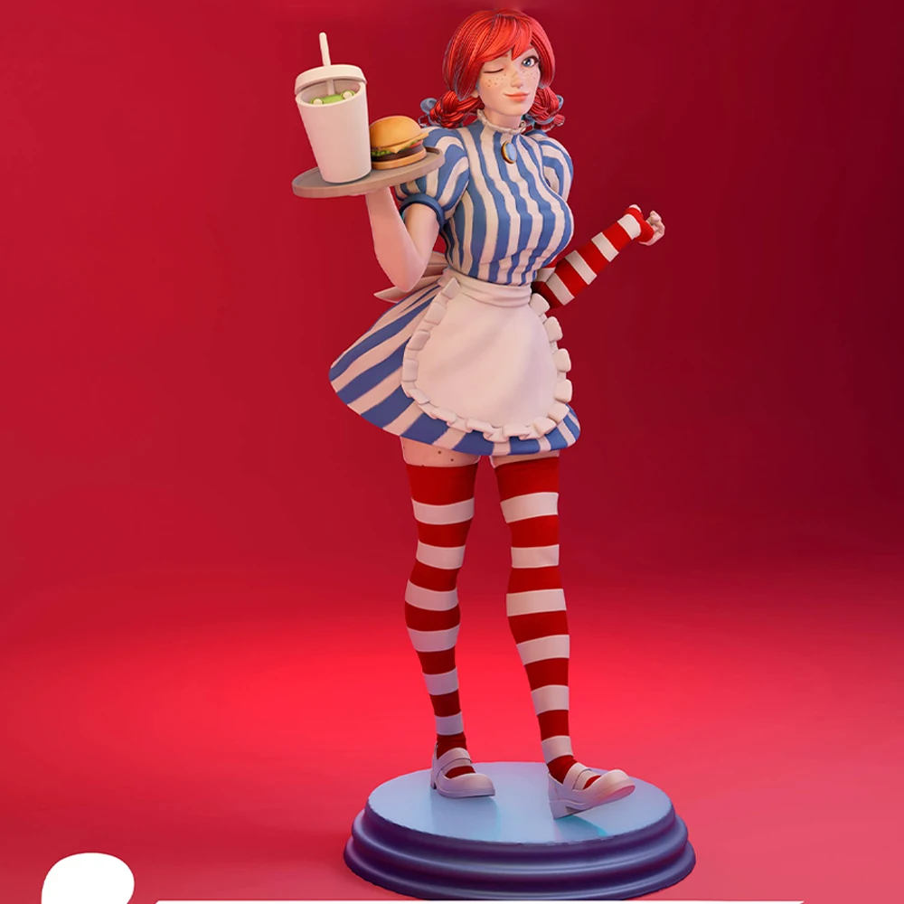 

Futa Hamburg Beauties 1/24 Scale Resin Figure Model Kit Nsfw Sexy Diorama Unassembled Unpainted Doll 3d Printing Diy Statue Toy