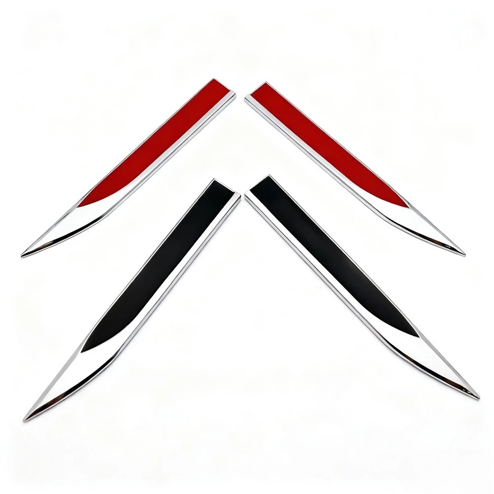 

20pcs 3D Metal Car Stickers Car Wing Fender Side Blade Badge Sports Emblem for Polo Golf 5 6 7 Mk Styling Accessories Wholesale