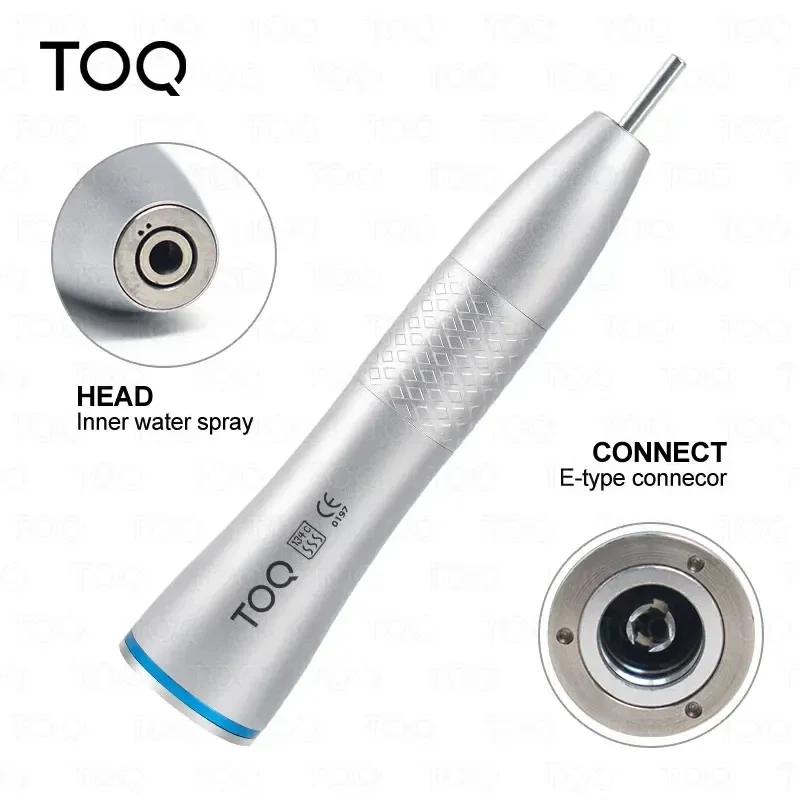 Dental Low Speed Handpiece Inner Water Spray Air Turbine Straight Handpiece Dental Handpiece