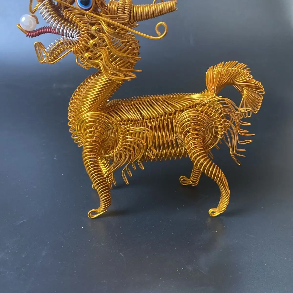 Hand-Woven   Unicorn ornament   Aluminum wire products  Household crafts   Housewarming gifts