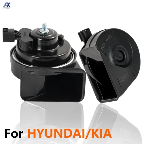 Bocina de caracol de tono alto y bajo, 12V, 110-125db, 410/510Hz, fuerte para Kia Rio Sportage Hyundai Solaris Creta / ix25 Accent RB HC Tucson i20