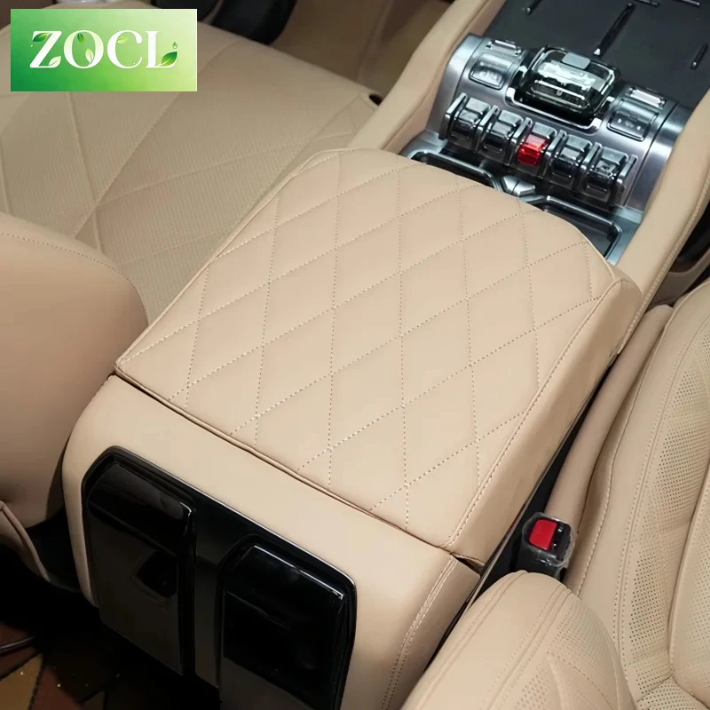 New Car Armrest Box Protective Cover Fit for BYD Leopard 8 2024 2025 Modified Central Armrest Box Leather Cover Pad Car Accessor