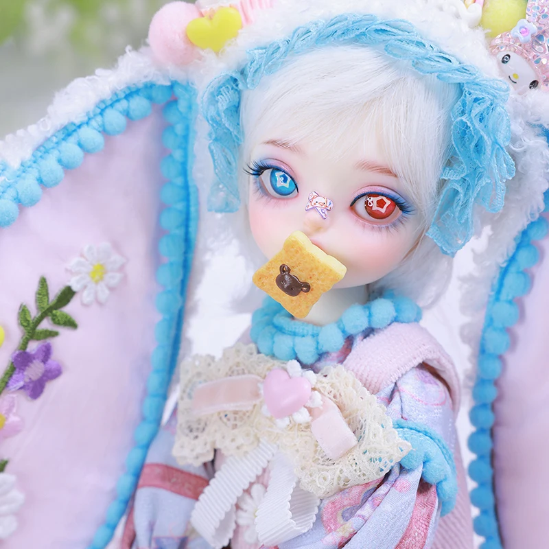 New Design Binny BJD 1/6 Cool Girls Resin Toys Bright Colorful Fullset Gift Fashion Dolls