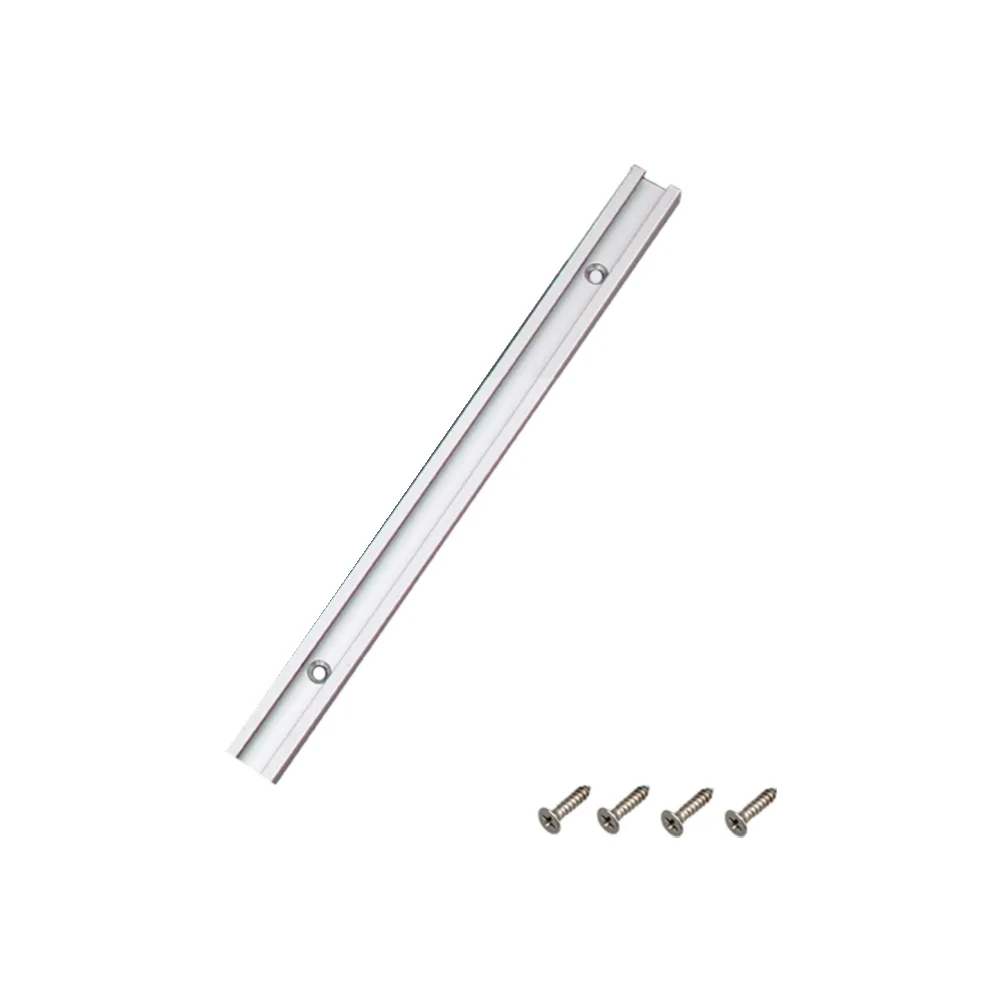 

30/40/50/60cm 3/4x1/2 T Track Ratchet Track Clamp Holder Woodworking Chute Rail Fixture Slot Slide Limit For Table Saw Tools