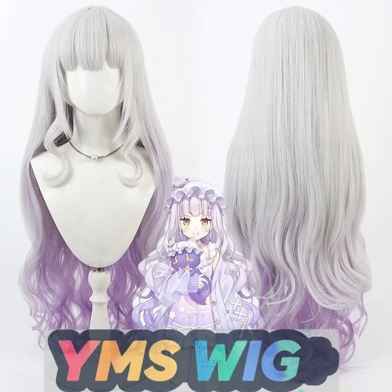 

[ YMS WIG ]Virtual VTuber Murasaki Shion Cosplay Wig Gradient Loose Hair Hololive