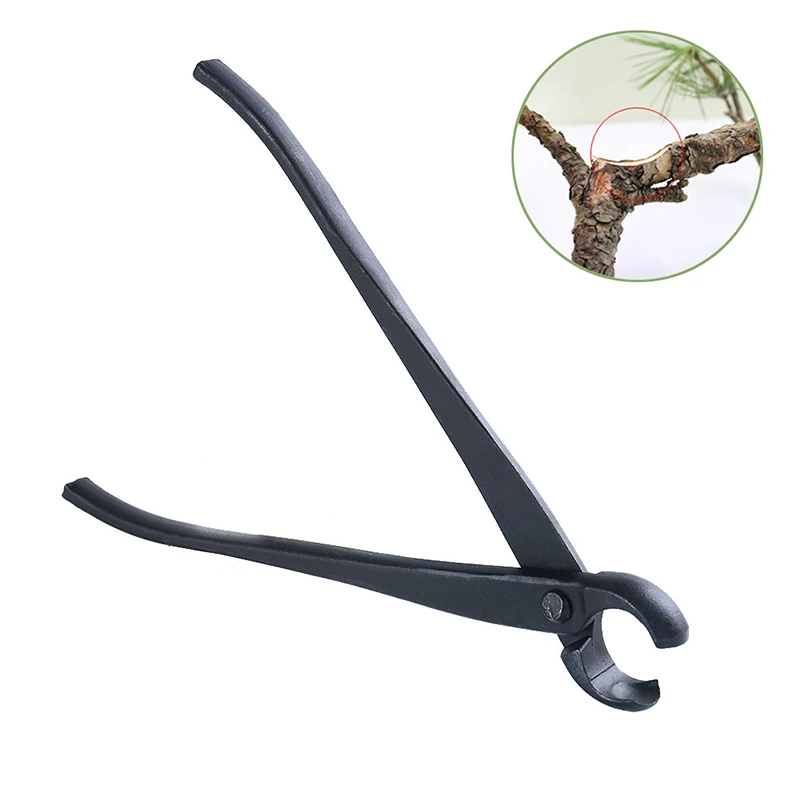 Modelowanie krajobrazu narzędzia do bonsai ogrodowych 210mm Bonsai obcinacz do gałek wklęsły obcinacz do krawędzi szczypce do cięcia korzeni nożyce do cięcia kulkowego — zdjęcie 3