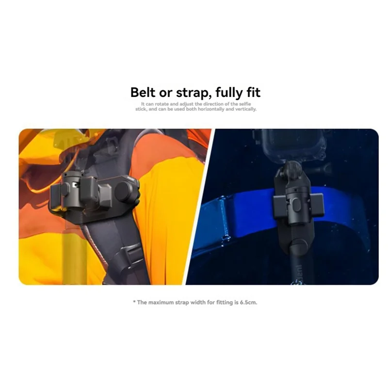 AS95-Camera Hanger For Insta360 Selfie Stick Quick Release Hanger Belt Strap Carrying Strap Storage Sports Camera Accessories