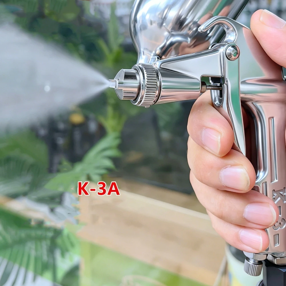 K3/K-3A Pneumatic Spray Dun 0.5mm Caliber Nozzle Car/Furniture Spraying Tool For Car DIY Craft Projects Paint Sprayer