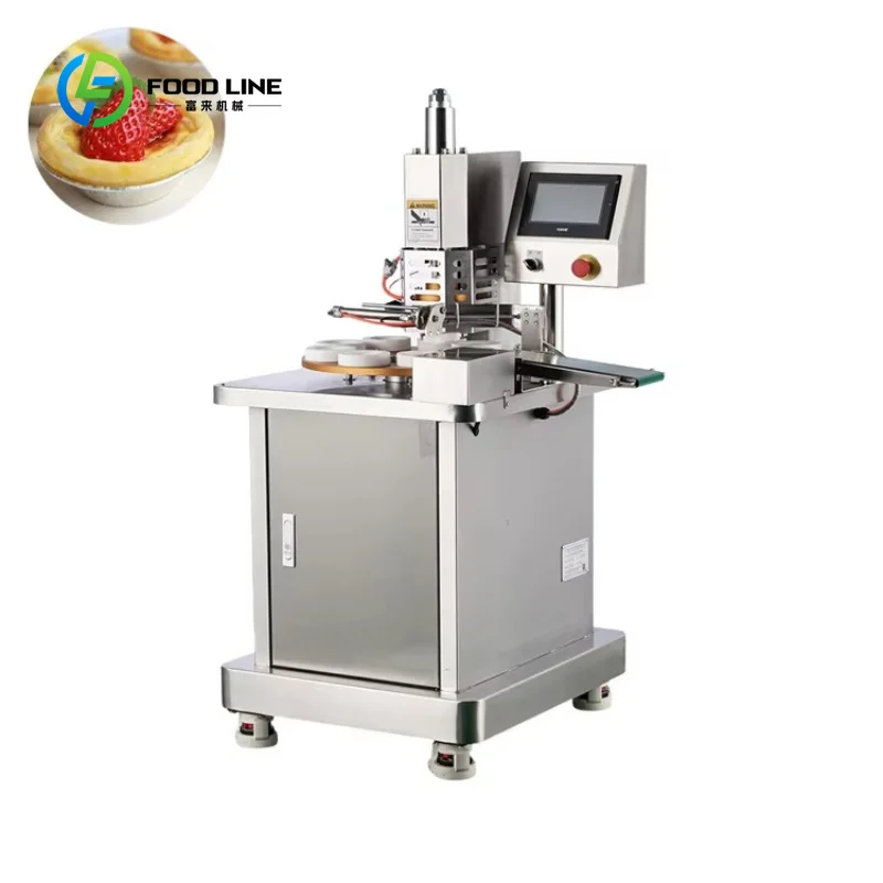 Customized Small Commercial Portuguese Egg Tart Machine Industrial Automatic Egg Tart Shell Forming Machine