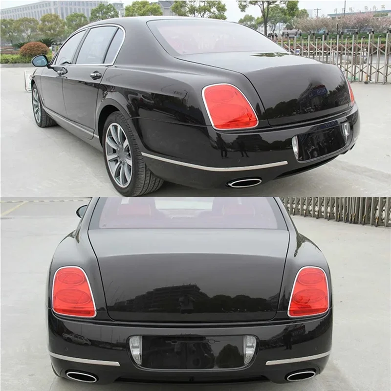 

Durable-Electroplated Bright Strip Tail Light Frame Rear Light Sticker For Bentley GT 6.0 12-15 Bentley Decoration Accessories