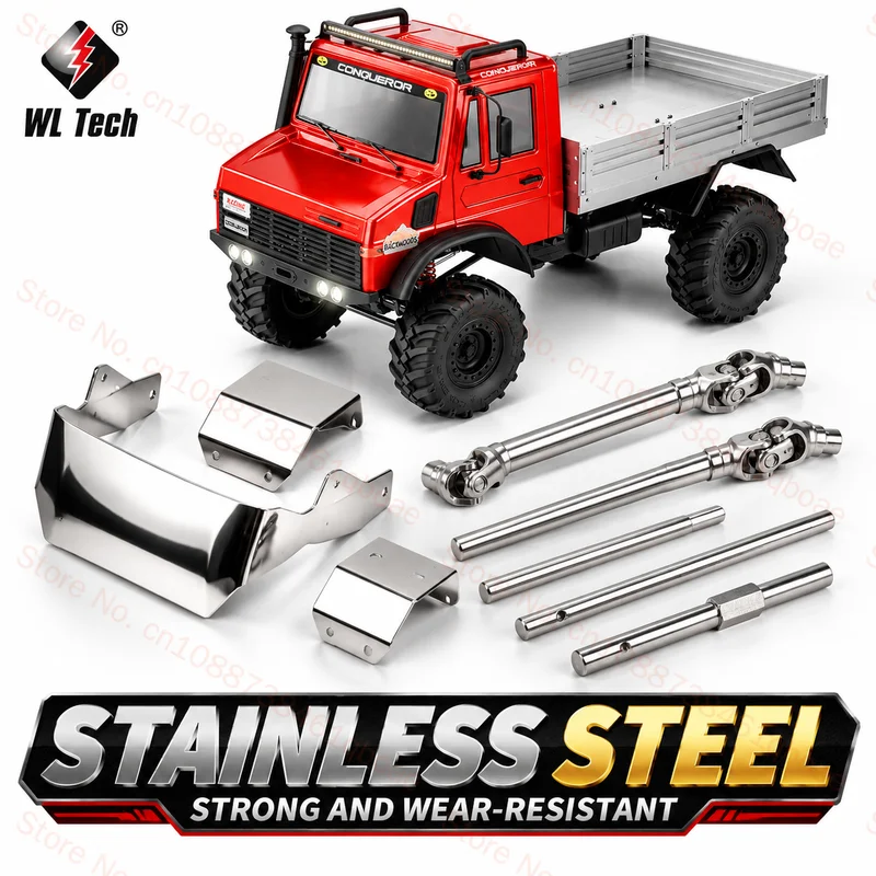 Wltoys 1/6 064308 Big Shark Genuine parts Metal chassis armor Drive shaft CVD dog bone reduction shaft Wheel edge output shaft