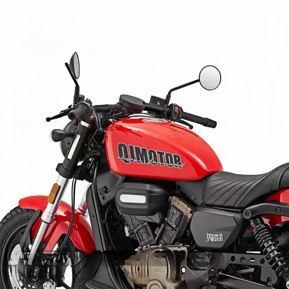 مناسبة لمقاود الدراجات النارية المعدلة QJMOTOR SRV300، ومقود بكلمة واحدة، ومقاود مسطحة أوتوماتيكية SRV300