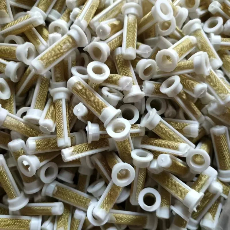 10pcs Diesel Fuel Transfer Pump Filter Screen M14 Screw Matching Screw Filter Screen