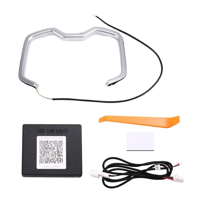 

LED Car Interior Cup Holder Light For Toyota RAV4 XA50 2019-2024 Decorative Atmosphere Lamp 64 Colours