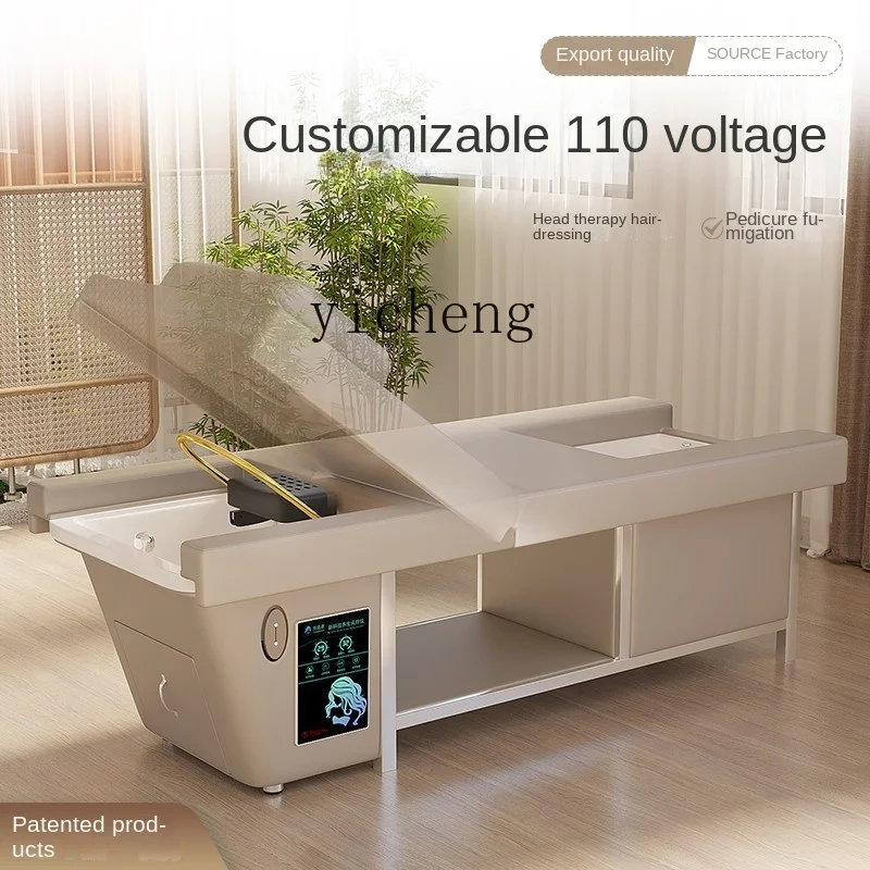 Zf High-End Electric Bed Beauty Salon Special Shampoo Massage Couch Massage