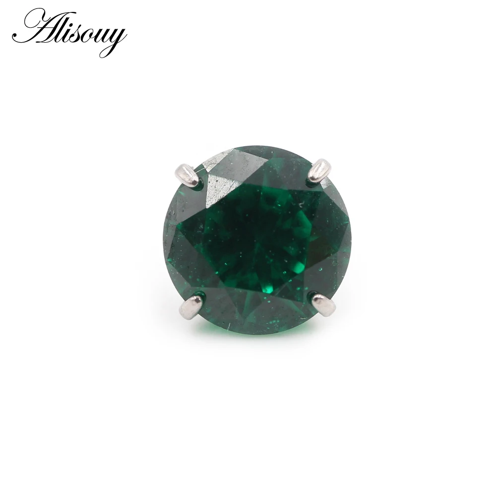 G23 Titanium External Thread Cubic Zircon Lip Labret Rings