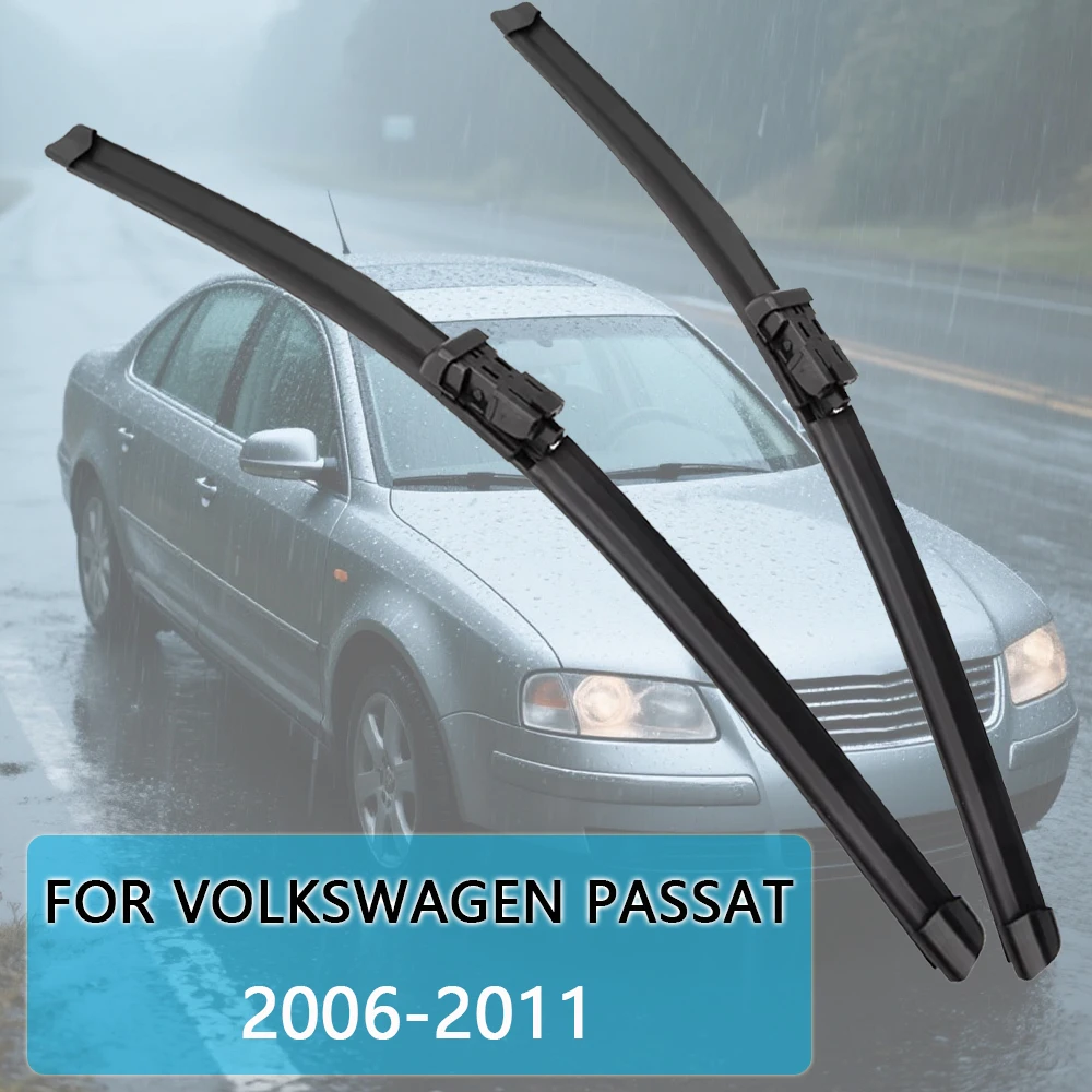 Auto Wischer Klinge Für Volkswagen Passat (B6 B7 B8 CC) 2006-2025 Windschutzscheibe Gummi Refill Frontscheibe Wischer Auto zubehör