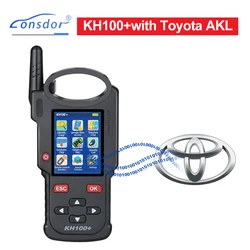 Lonsdor KH100+ Full Featured Key Remote Programmer Add for Toyota AKL Online Calculation 1 Year Activation