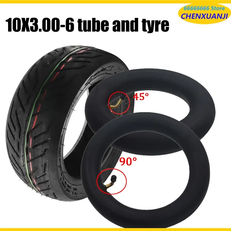 CST 10x3.00-6 Tubeless Tire for Zero 11X Kaabo Wolf Skateboard KUGOO M4 DUALTRON Electric Scooter 10Inch Resistant Vacuum Tyre