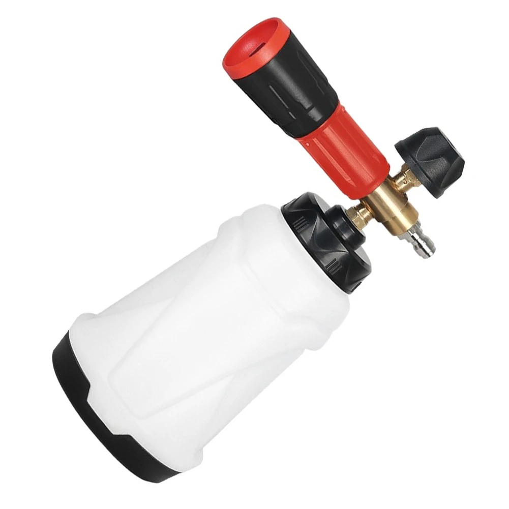 1 Piece Brass High Pressure PA Foam Pot Car Wash Spray Bottle For Cleaning Machine Automotive Exterior Detailing Accessories