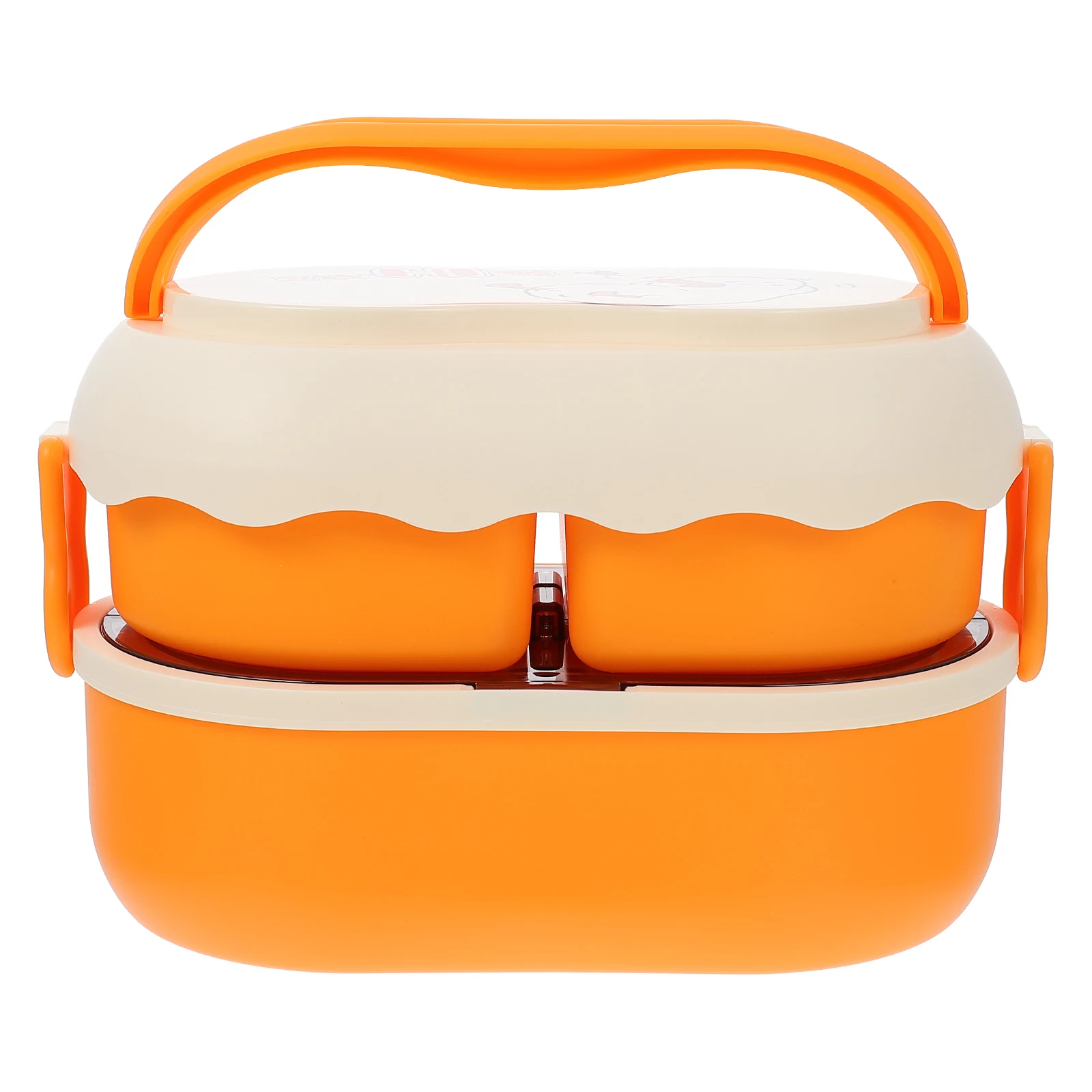 

Premium Double layer Food Container Sealed Lunch Box Microwave Safe Portable Meal Storage Case Recyclable Durability