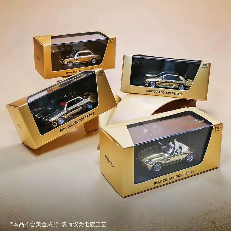 in stock: 1:64 M3 Z8 gold plated alloy high end realistic car model , creative decorative item , holiday gift
