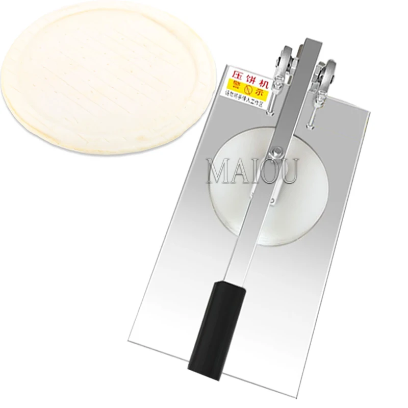 

Pizza Dough Press Machine Manual 20cm Pizza Dough Flattening Press Dough Roller Sheeter Chapati Pressing Machine Pastry Presser