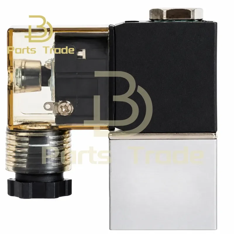 1pc AC220V 5.5VA Air Compressor Solenoid Valve Oil Free Air Pump Discharge Exhaust Valve