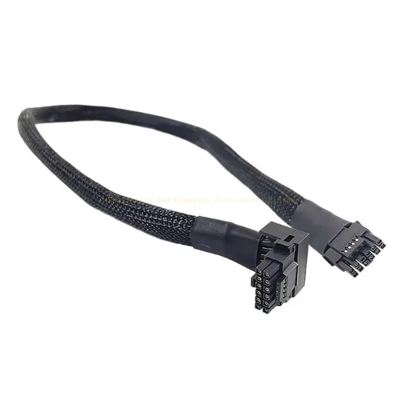PCIE5.0 16AWG ATX3.0 12VHPWRイーサネットケーブル16pinから12+4pin男性から男性コネクタコードPCie5ケーブル