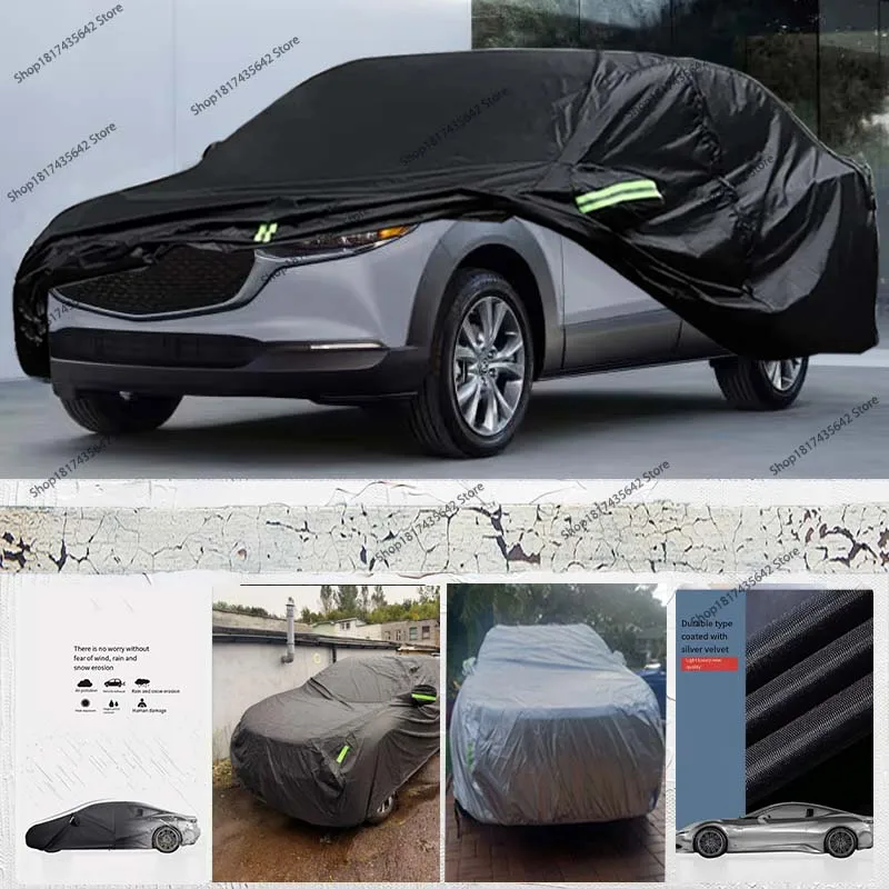 

Car Covers Custom Fit for 2020-2025 Mazda CX-30 Waterproof All Weather for Automobiles Rain Snow Sun Protector Indoor Outdoor