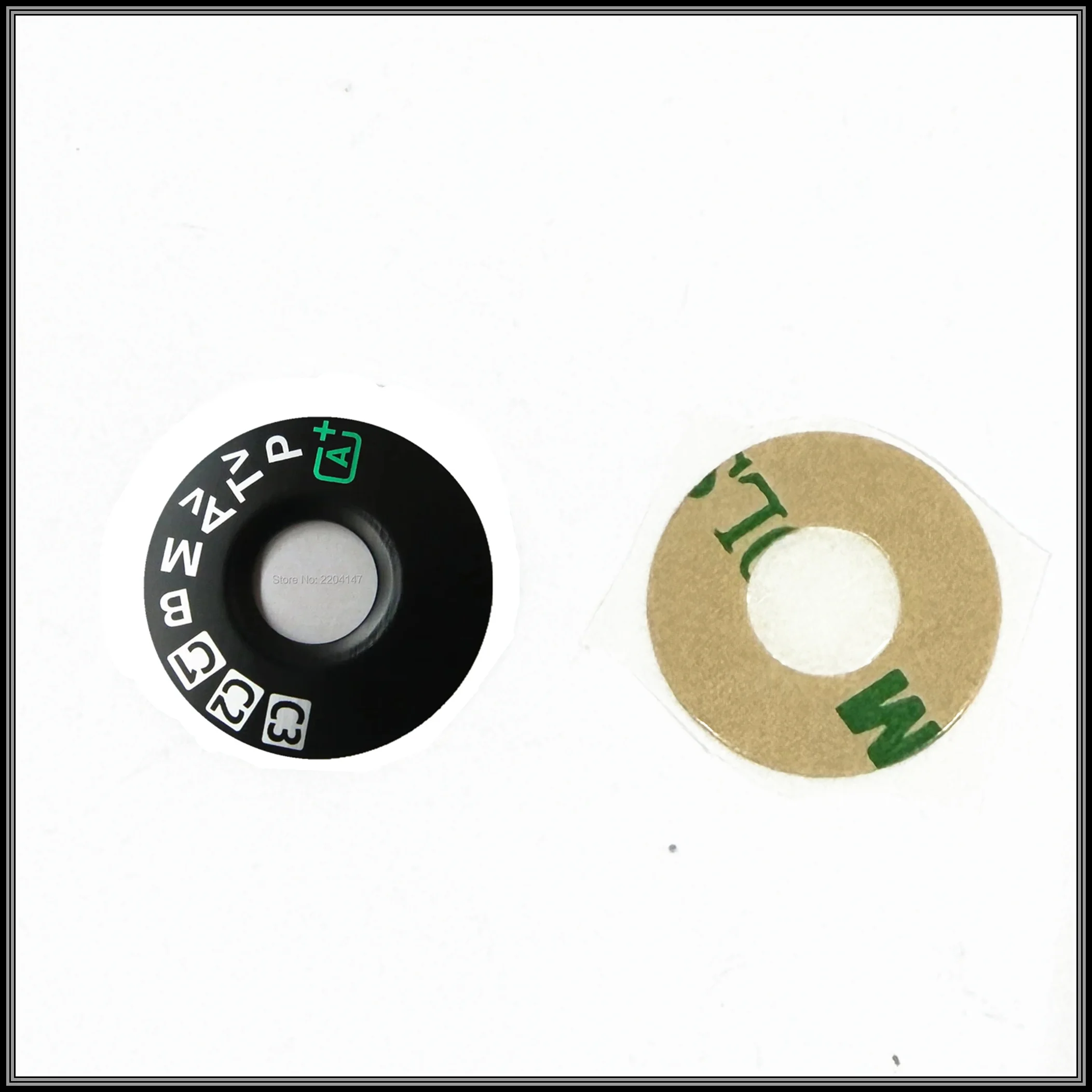 NEW Function Dial Model Button Label for Canon EOS 5D Mark III / 5D3 5DIII Top Function Digital Camera Repair Part