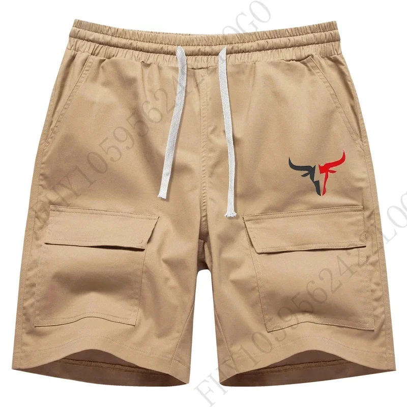 

Men's summer fashion multi-pocket cargo shorts Loose casual breathable shorts Fitness running training fashion sports shorts