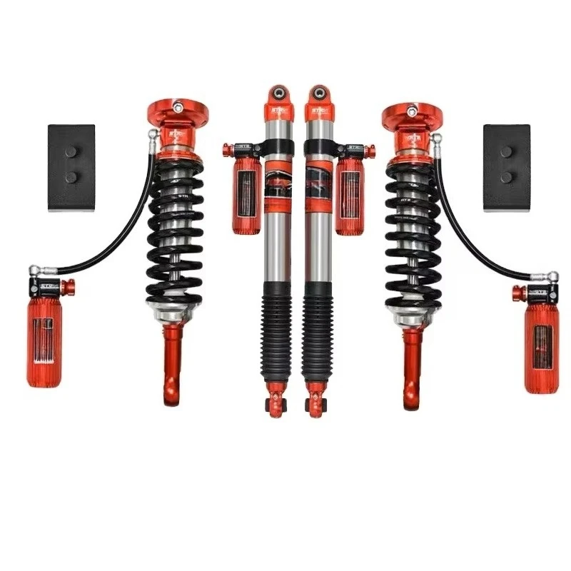 Custom Nitrogen Adjustable Steel Suspension Coil Spring Shock Absorber for F150 Front/Rear Raise the Chassis