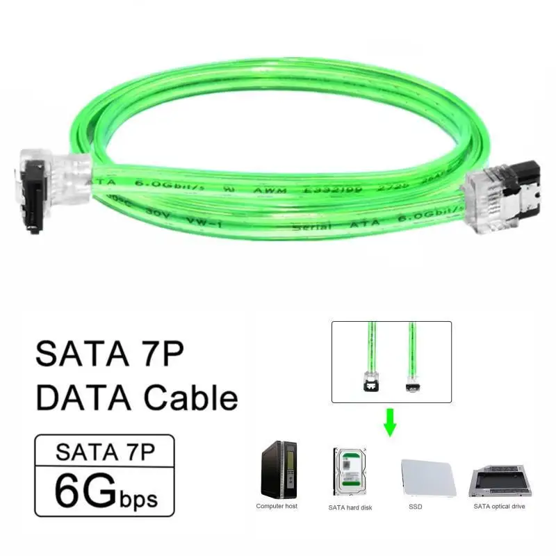 SATA III Data Cable Converter SATA 3 Cable For SSD HDD Hard Disk Drive High Speed Signal Transmission Cord