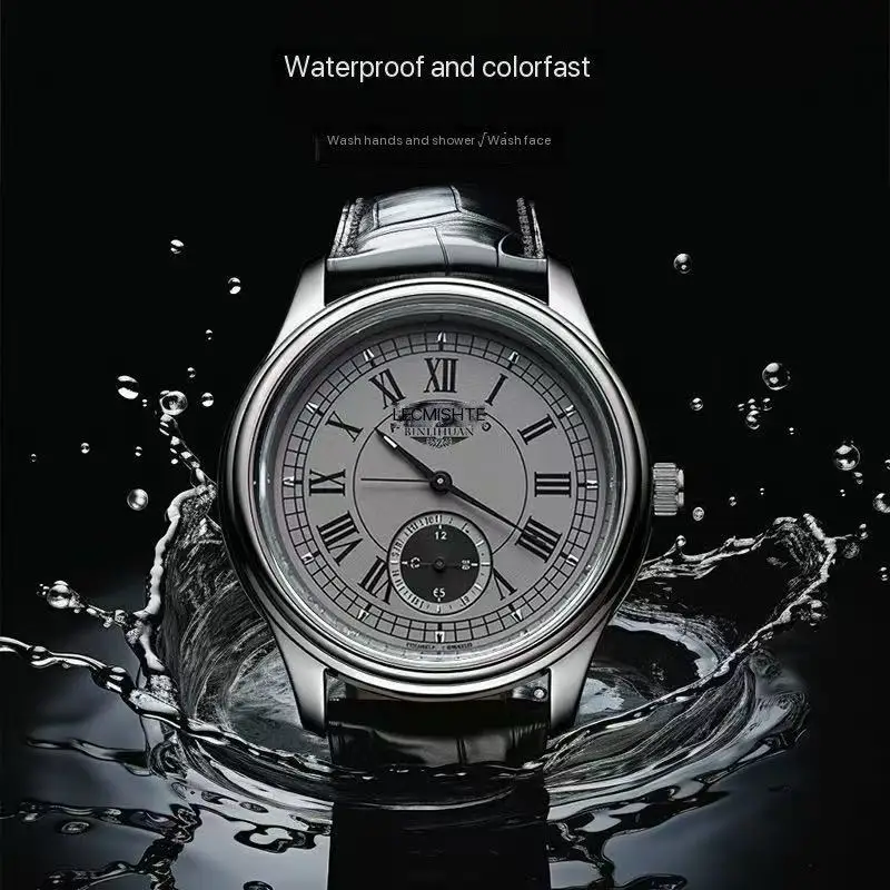 Relógio masculino simples e moderno de quartzo