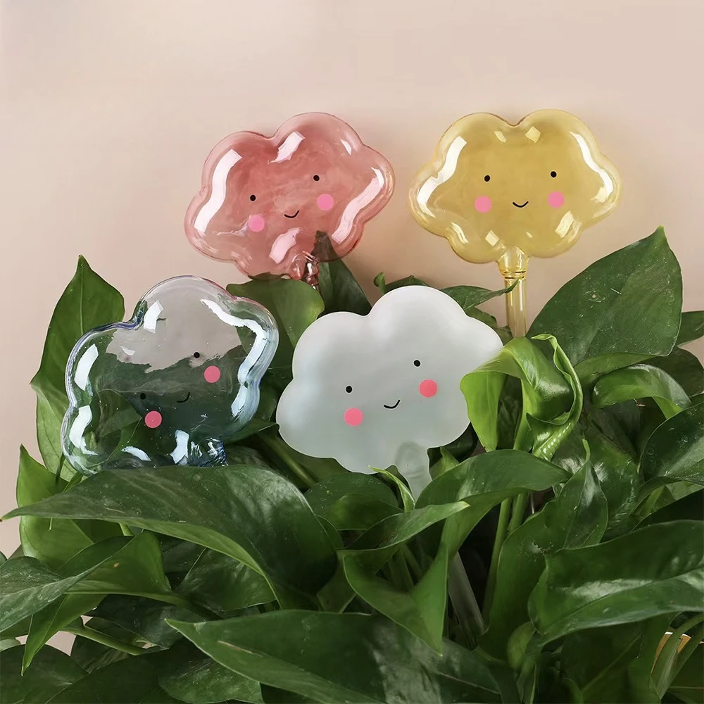 Creative Ins Colorful Star Flower Waterer Automatic Cloud Watering Device Lazy Gardening Tool