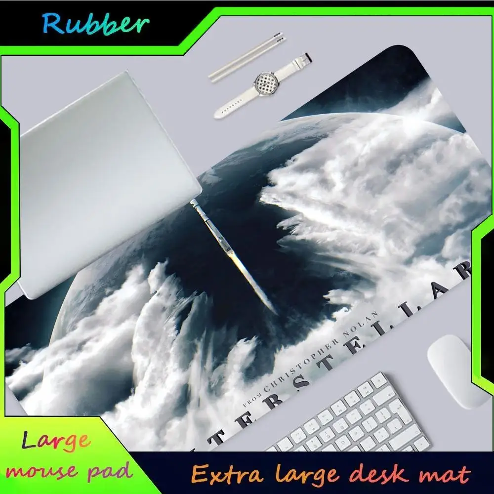 

Interstellar MINISO Mouse Pad Hot Large Game Mause Pads XL Lock Edge Size for Gamee Give gifts daughter boy brother friend Worl