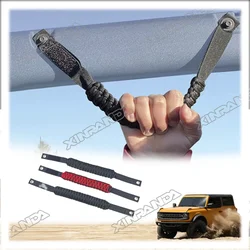 Nylon Car Grab Handle Strap Grab Grip Anti-Slip Door Pull Rope for Ford Bronco 2021 2022 2023