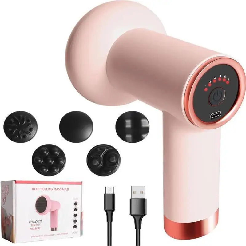 Home-Appliance Body Sculpting Machine Body Sculpting Massager with 5 Heads, Body Pressothe for Belly, Waist,Legs, Arms, Butt