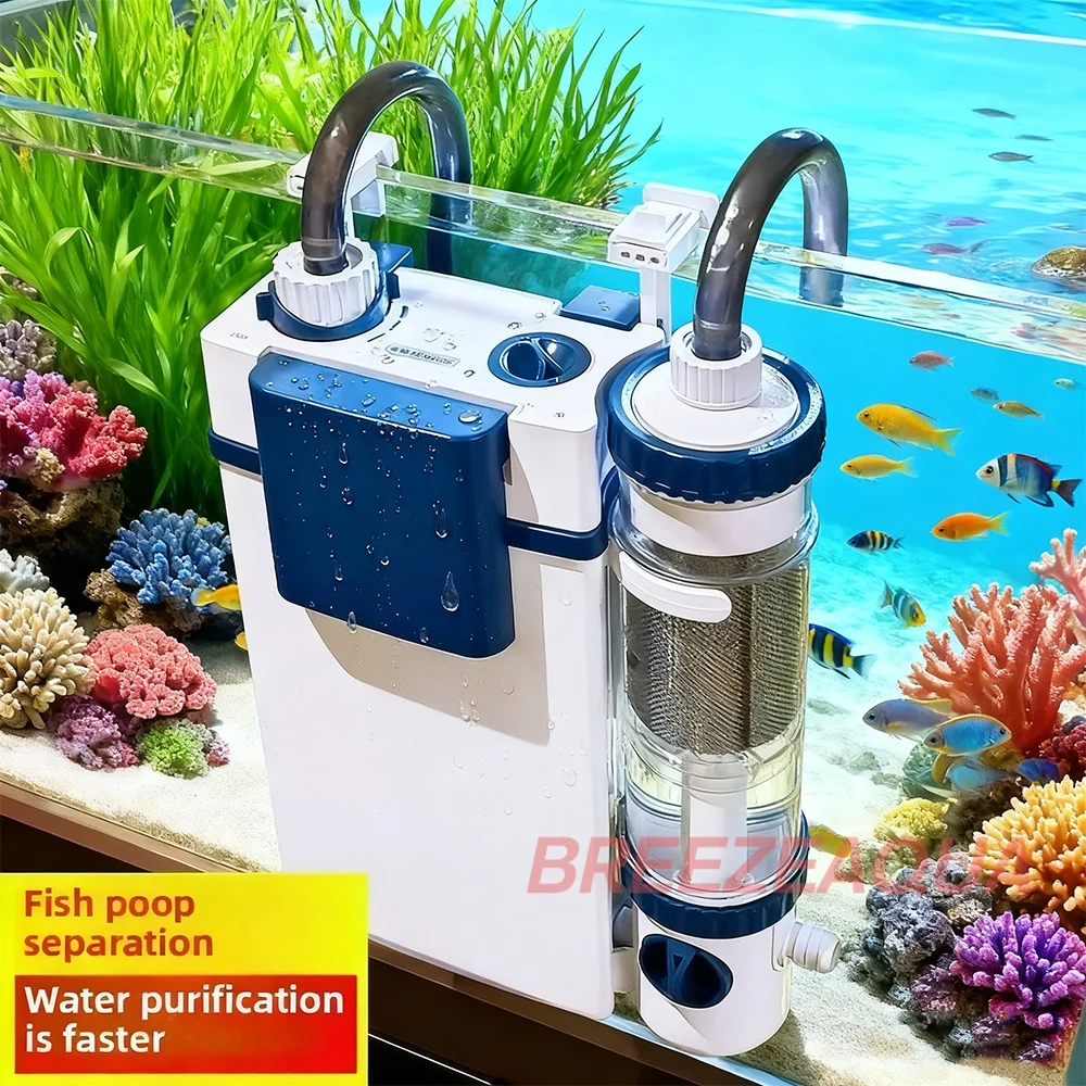 SUNSUN New Aquarium Oxygen Filtration 220V YBF-500 Integrated