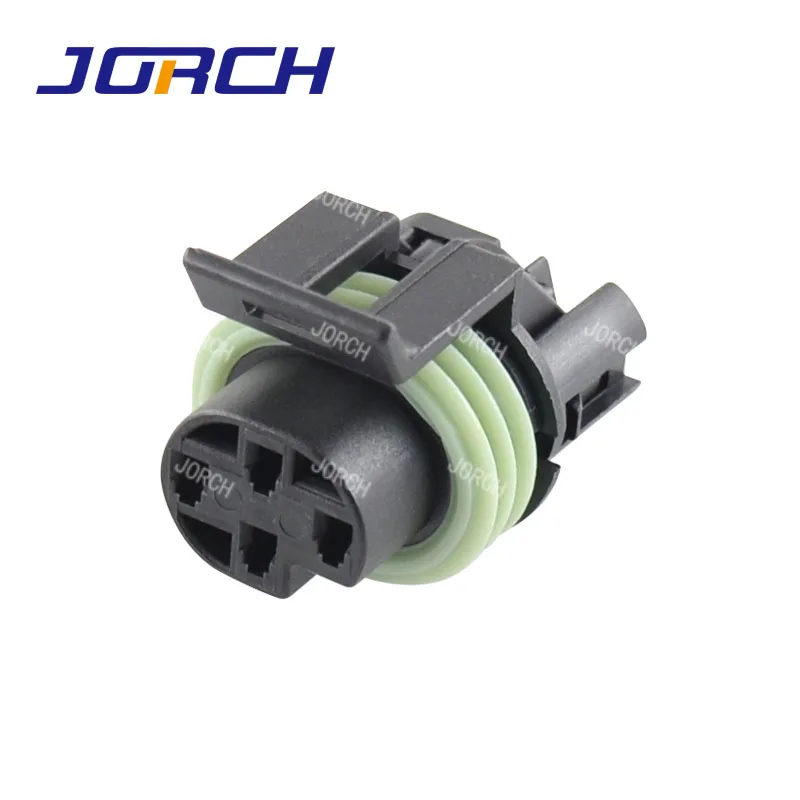 5Sets Delphi 4 Pin Metri-Pack 150 Sealed Female Auto Waterproof Connector 12065298 Oxygen Sensor Electrical Plug