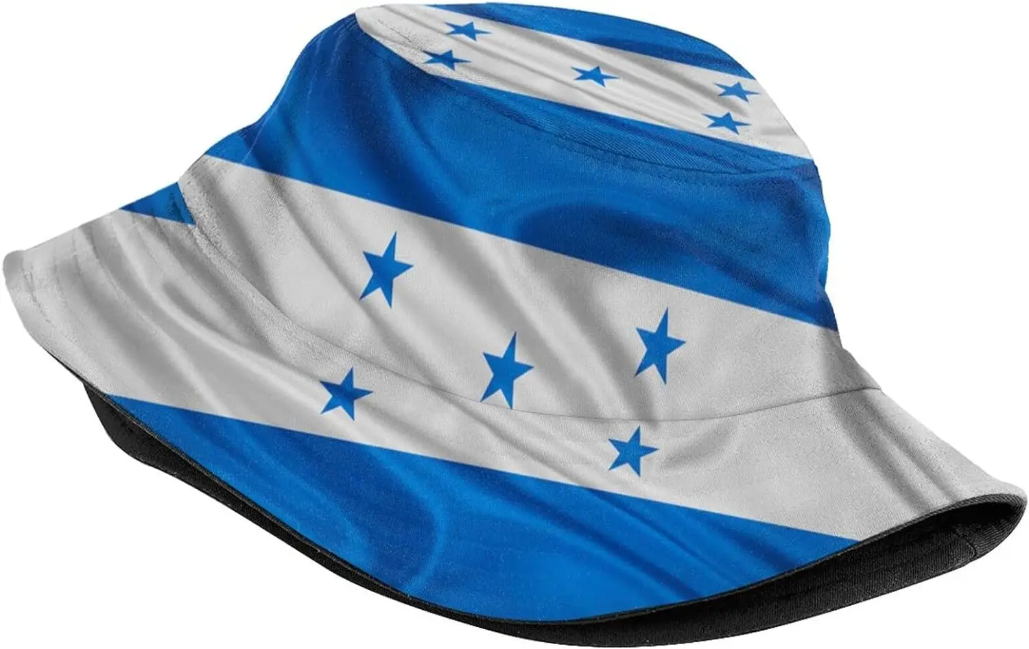 Unisex Honduras Flag Bucket Hats Packable Hondurans Fisherman Hats Summer Travel Hiking Beach Caps for Men Women