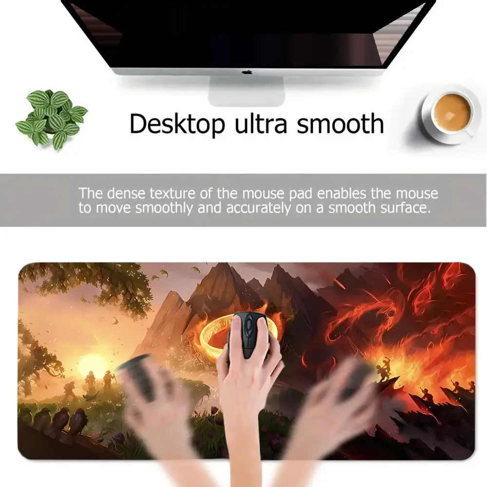 Ring  Mouse pad Fantasy-themed TCG gamming playmat game play mat Duel pads Beginner Card Battles Commander Gaming Deskpad - Image 6