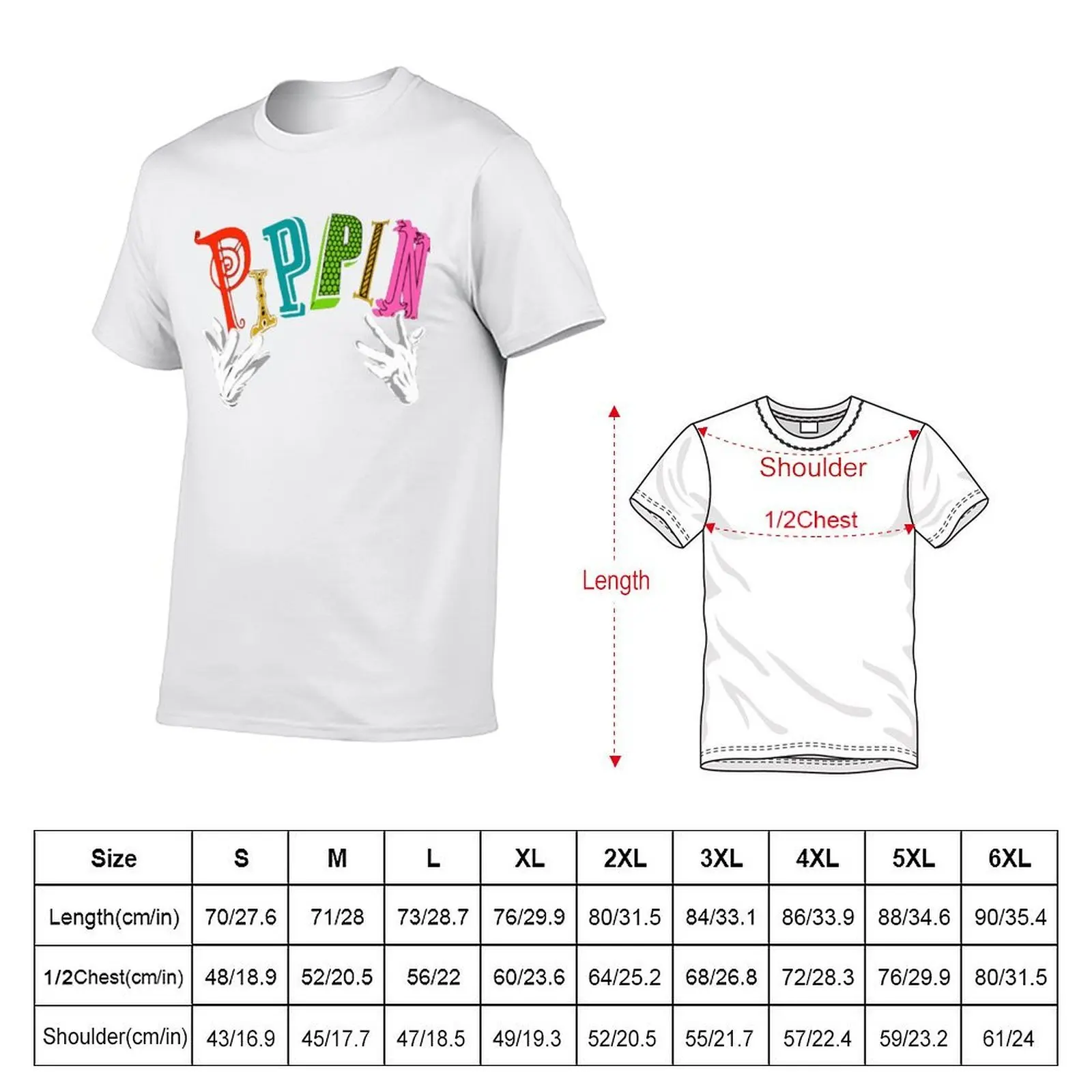 Musical pippin T-Shirt t shirt man designer t shirts with prints T-Shirt