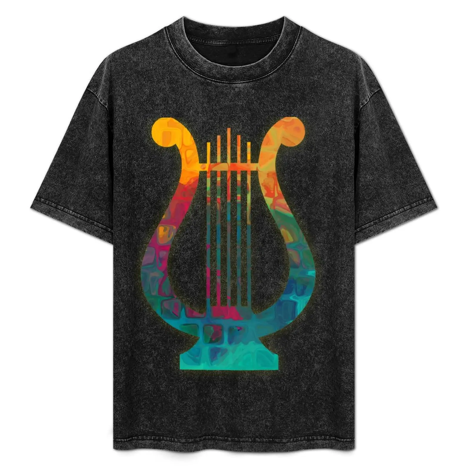 

Lyre T-Shirt Large Size Short Sleeve T-Shirt