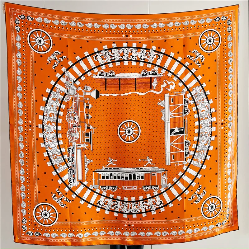 orange-mulberry-silk-scarf-luxury-designers-hand-rolled-edges-large-shawls-women-bandanas-accessories-belt-hair-neck-decorations