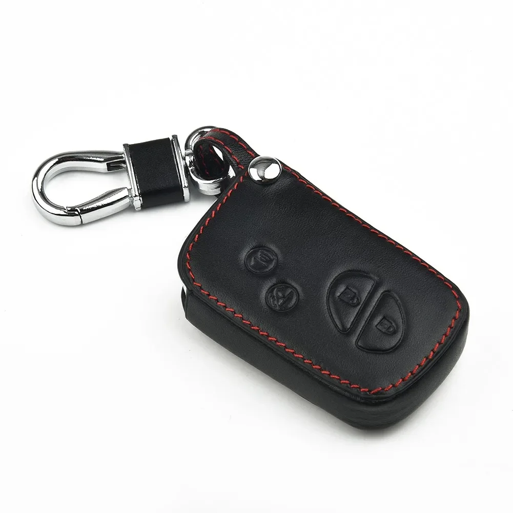 Leather Car Key Fob Case Cover Holder Shell Hood For LEXUS ES GS IS LS LX RX CT 2006-2014 Button Smart Remote Key Case